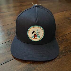 Navy Blue Disney World & Vans collab Hat 🧢